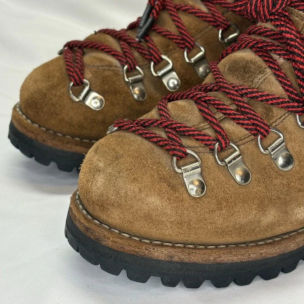 Vintage Dexter Mountaineer‎ Alpine Hiking Boots Men's 6 Women's 7 USA